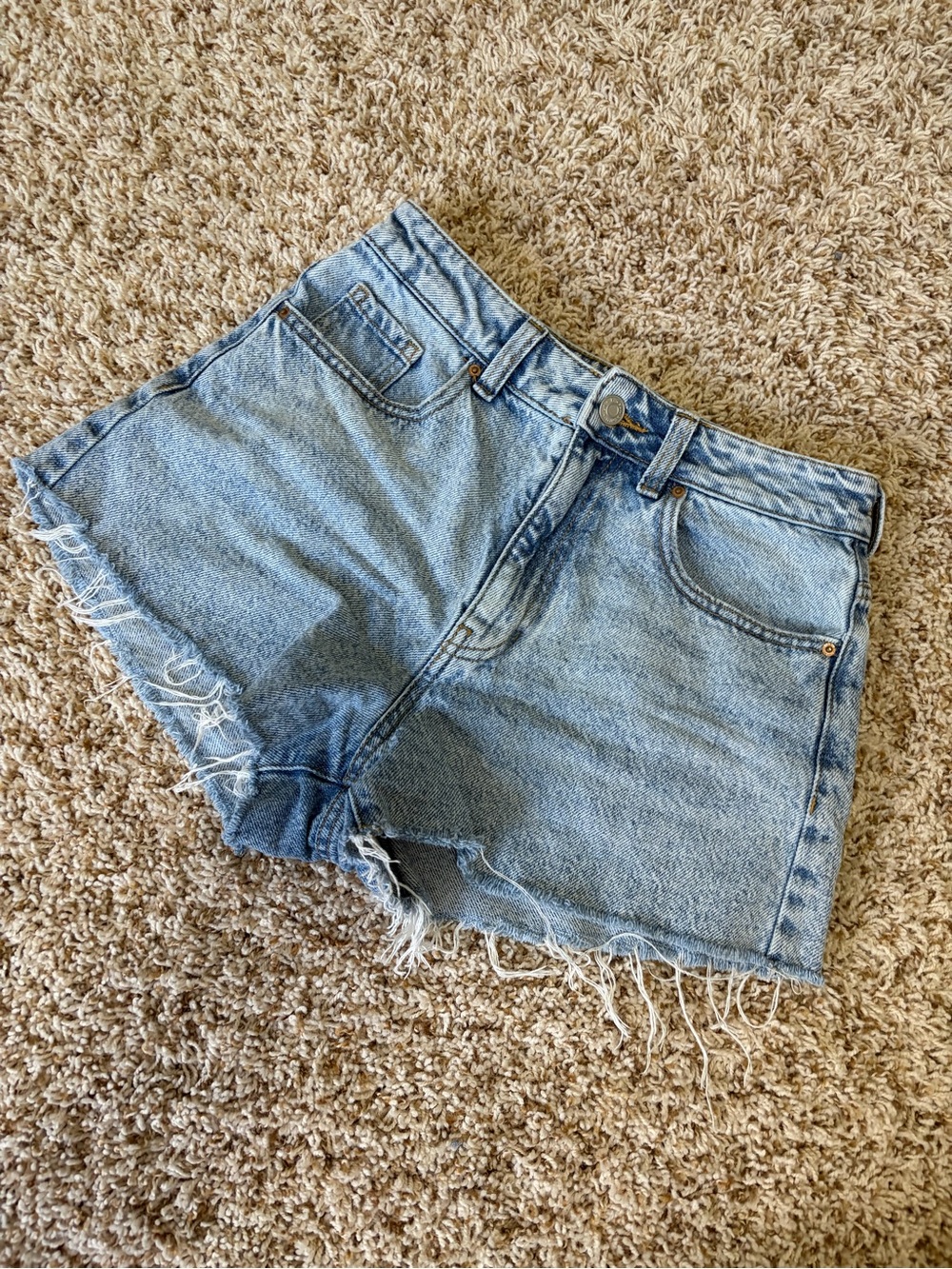 Pacsun Light Blue Denim Mom Short Sz 25